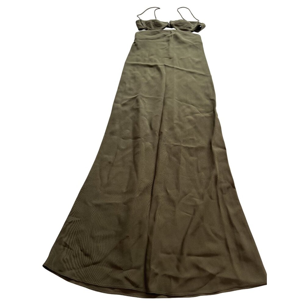 St. Agni Olive Maxi Dress